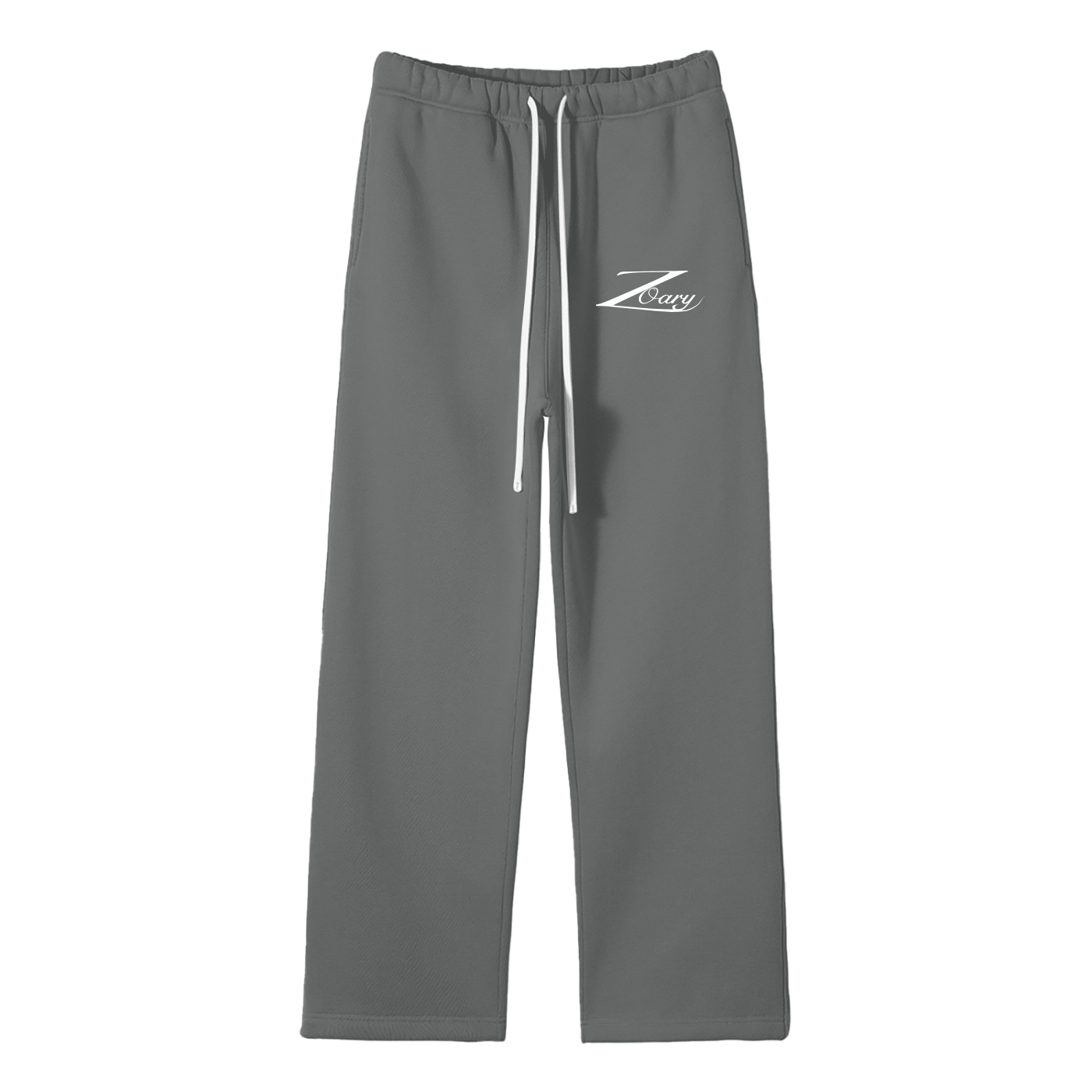 “Zoary”Unisex Solid Color Fleece Straight Leg Pants