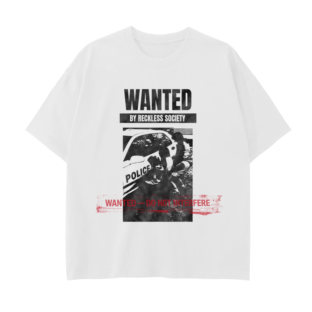 Drop Shoulder Cotton T-Shirt