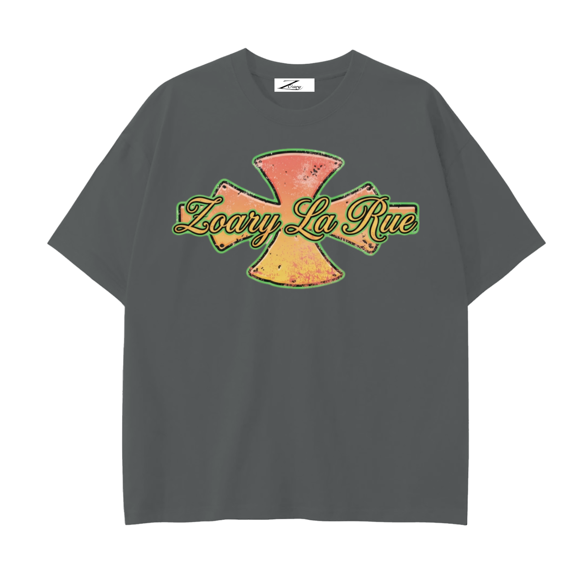 Drop Shoulder Cotton T-Shirt
