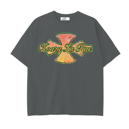 Drop Shoulder Cotton T-Shirt