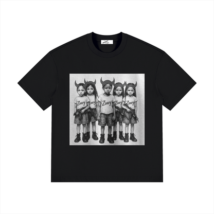 Unisex Drop Shoulder Cotton T-Shirt