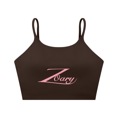Spaghetti Strap Yoga Sports Bra