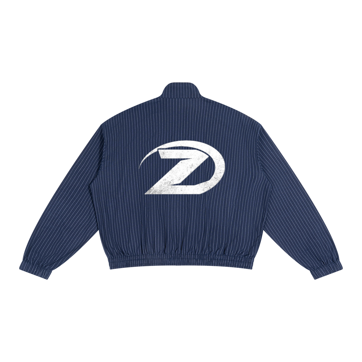 Unisex Striped Full-Zip Track Jacket