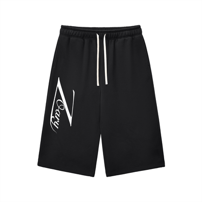 Relaxed Drawstring 3/4 Sweatpants