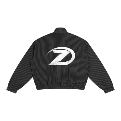 Unisex Striped Full-Zip Track Jacket