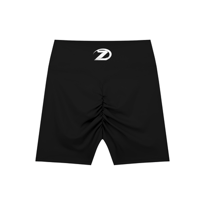 High-Waisted Blend Biker Shorts