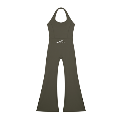 Women’s Halter Flared Jumpsuit