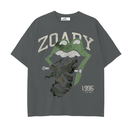 Drop Shoulder Cotton T-Shirt