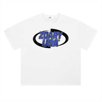 Heavyweight Drop Shoulder Cotton T-Shirt