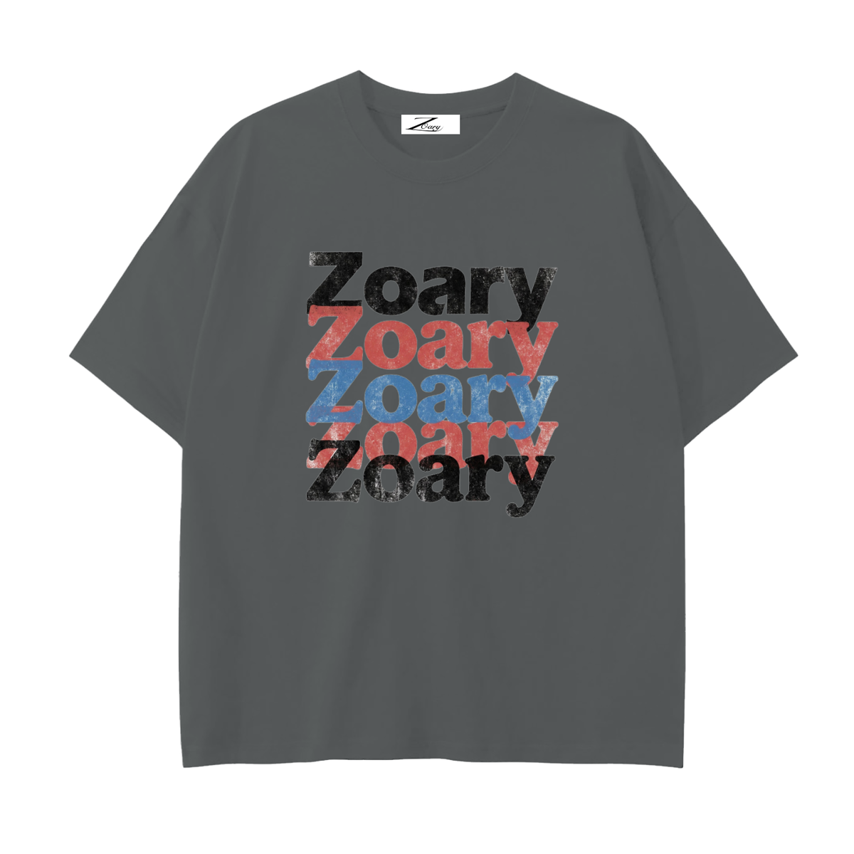Drop Shoulder Cotton T-Shirt