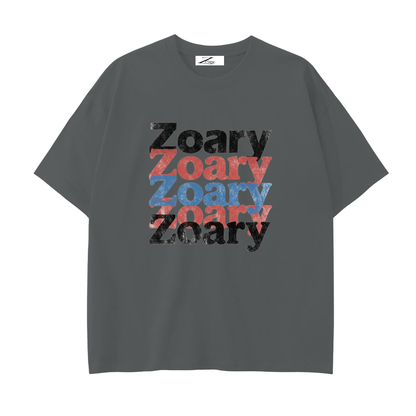 Drop Shoulder Cotton T-Shirt