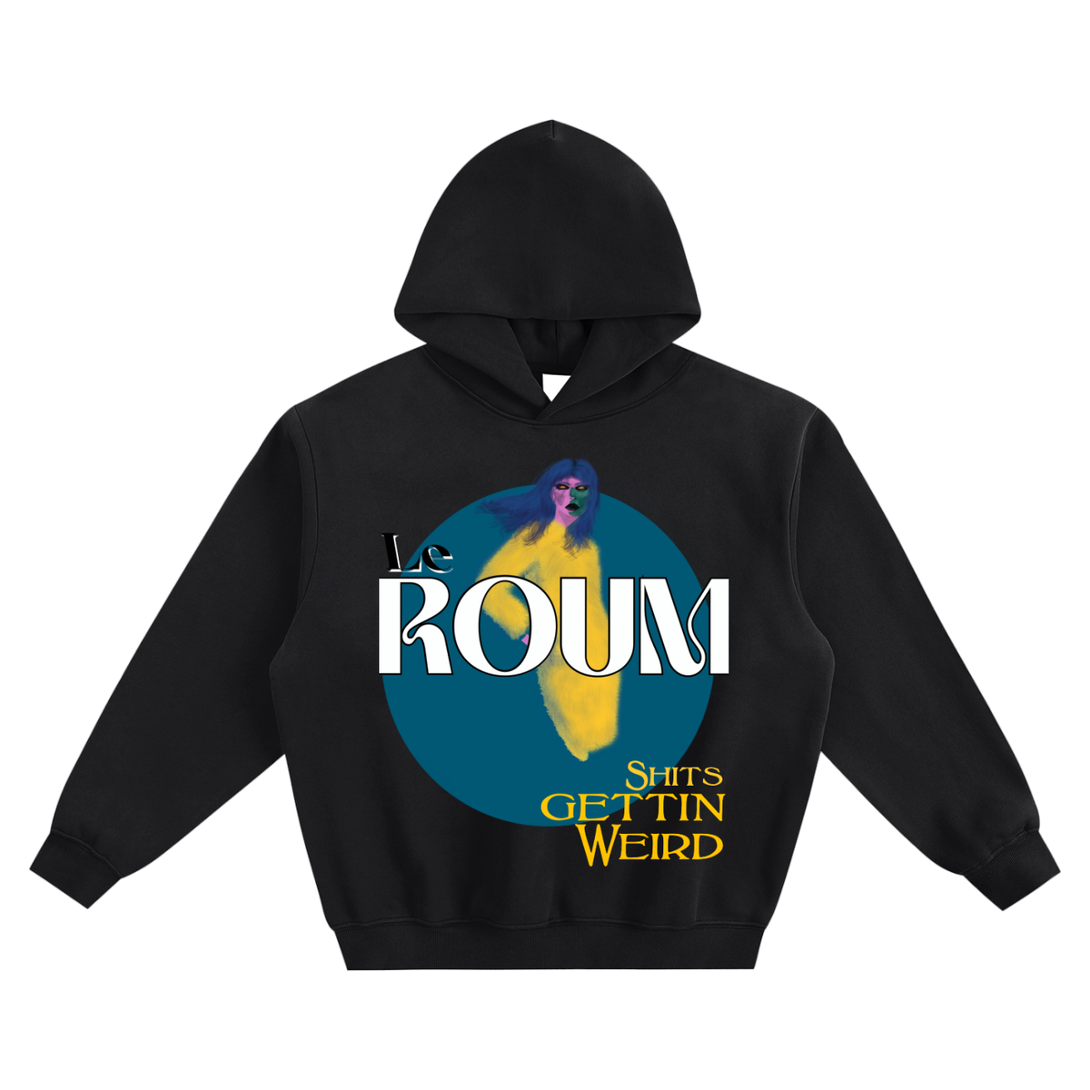 Fleeced Boxy Hoodie