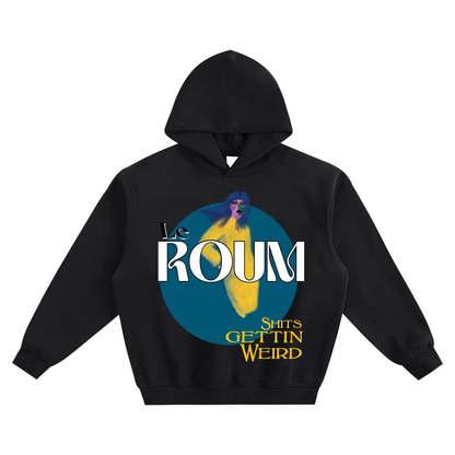 Fleeced Boxy Hoodie