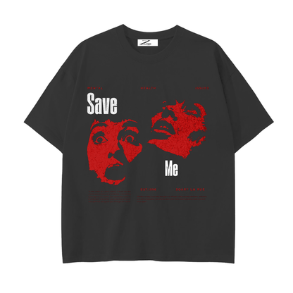 Drop Shoulder Cotton T-Shirt