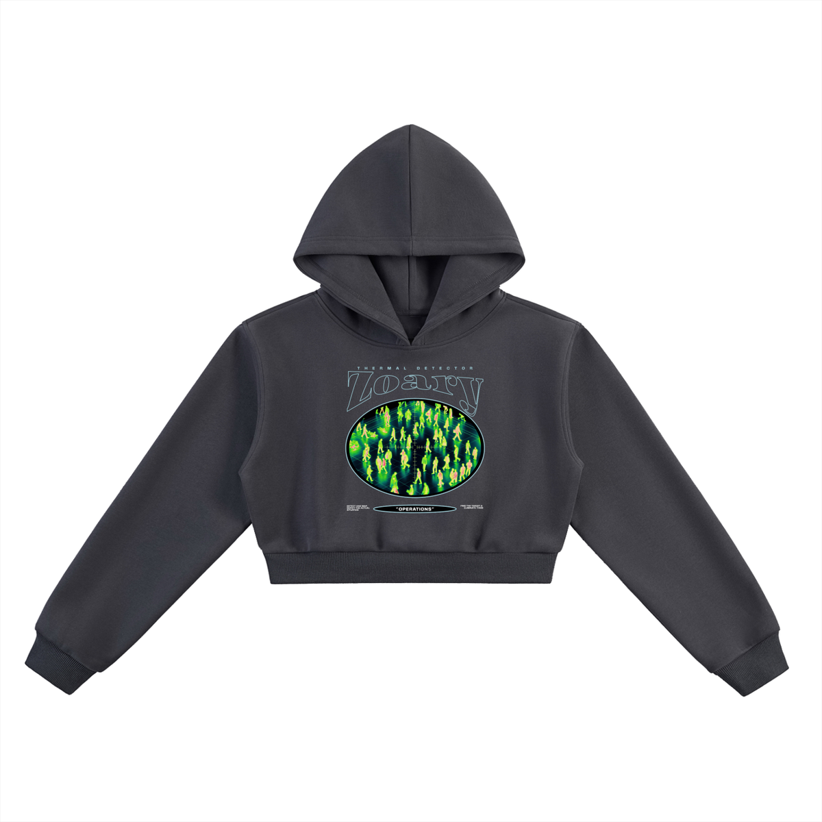 Essential Cropped Hoodie