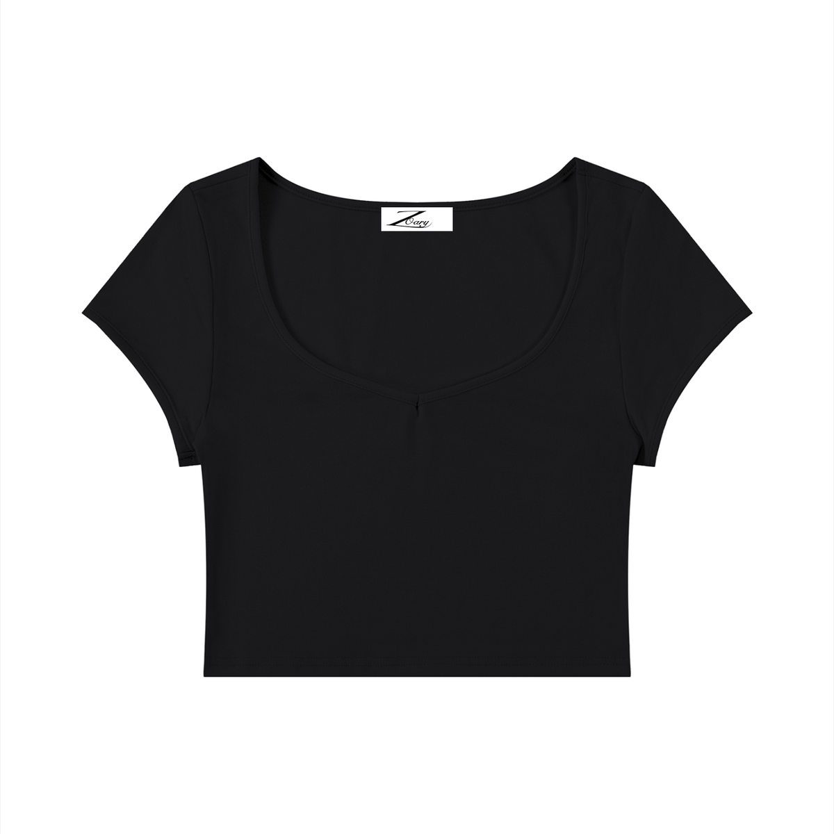Women's Slim Cap Sleeve Crop T-Shirt