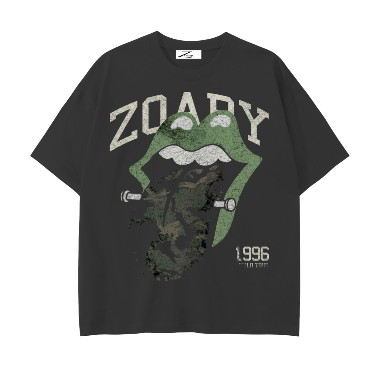 Drop Shoulder Cotton T-Shirt