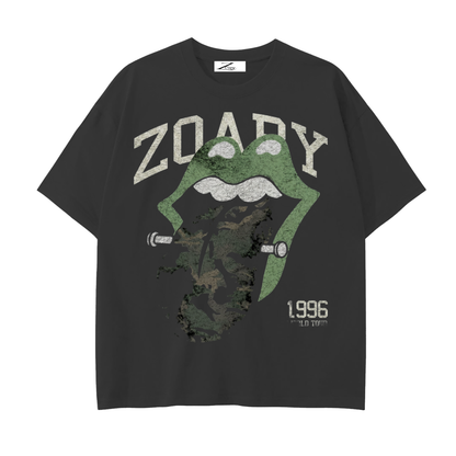 Drop Shoulder Cotton T-Shirt