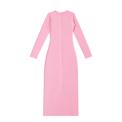 “Zoary” Slit Maxey Dress