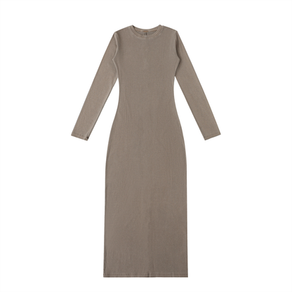 “Zoary” Slit Maxey Dress