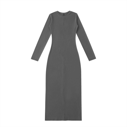 “Zoary” Slit Maxey Dress