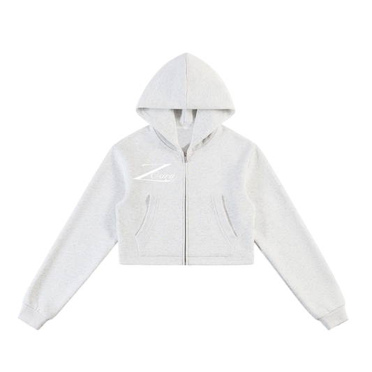 Cropped “Zoary” Zip-up