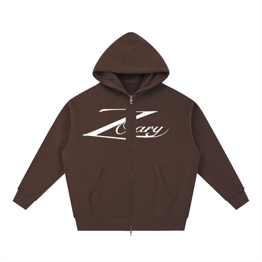 “Zoary” Oversized Fleece Boxy Hoodie
