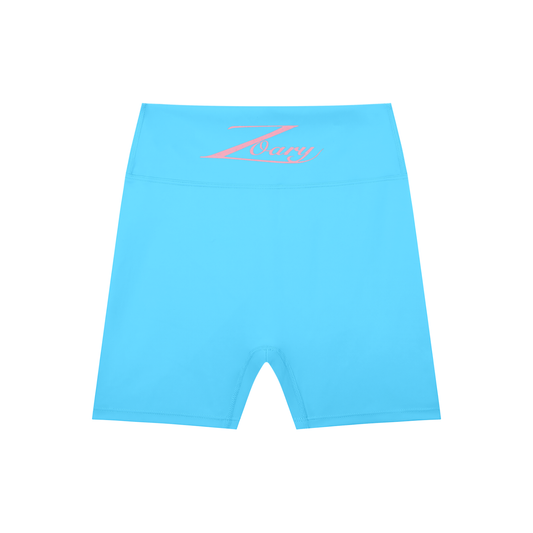 Zoary Biker Shorts “pink logo”