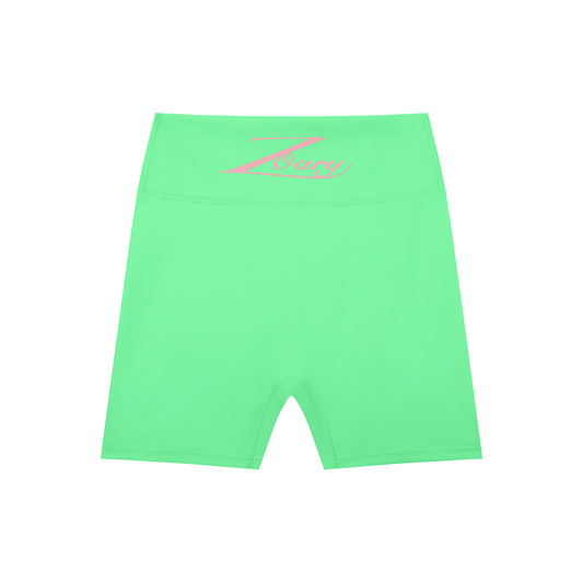 Zoary Biker Shorts “pink logo”