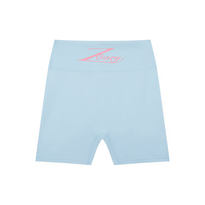 Zoary Biker Shorts “pink logo”