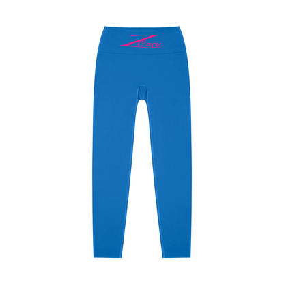 Zoary Leggings “Dark pink logo”
