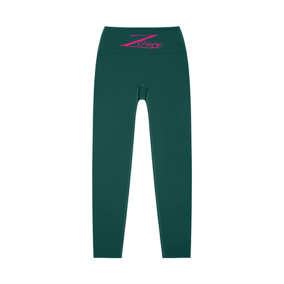 Zoary Leggings “Dark pink logo”
