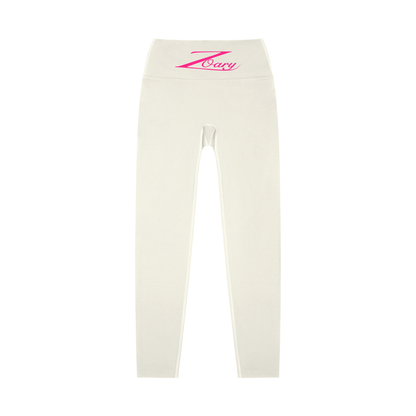Zoary Leggings “Dark pink logo”