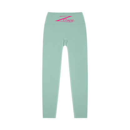 Zoary Leggings “Dark pink logo”