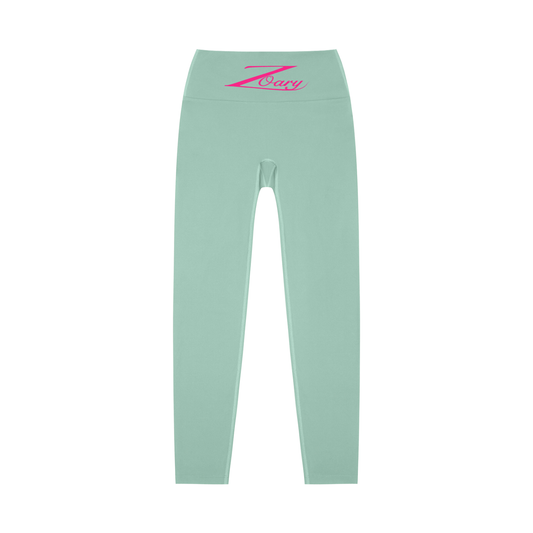 Zoary Leggings “Dark pink logo”