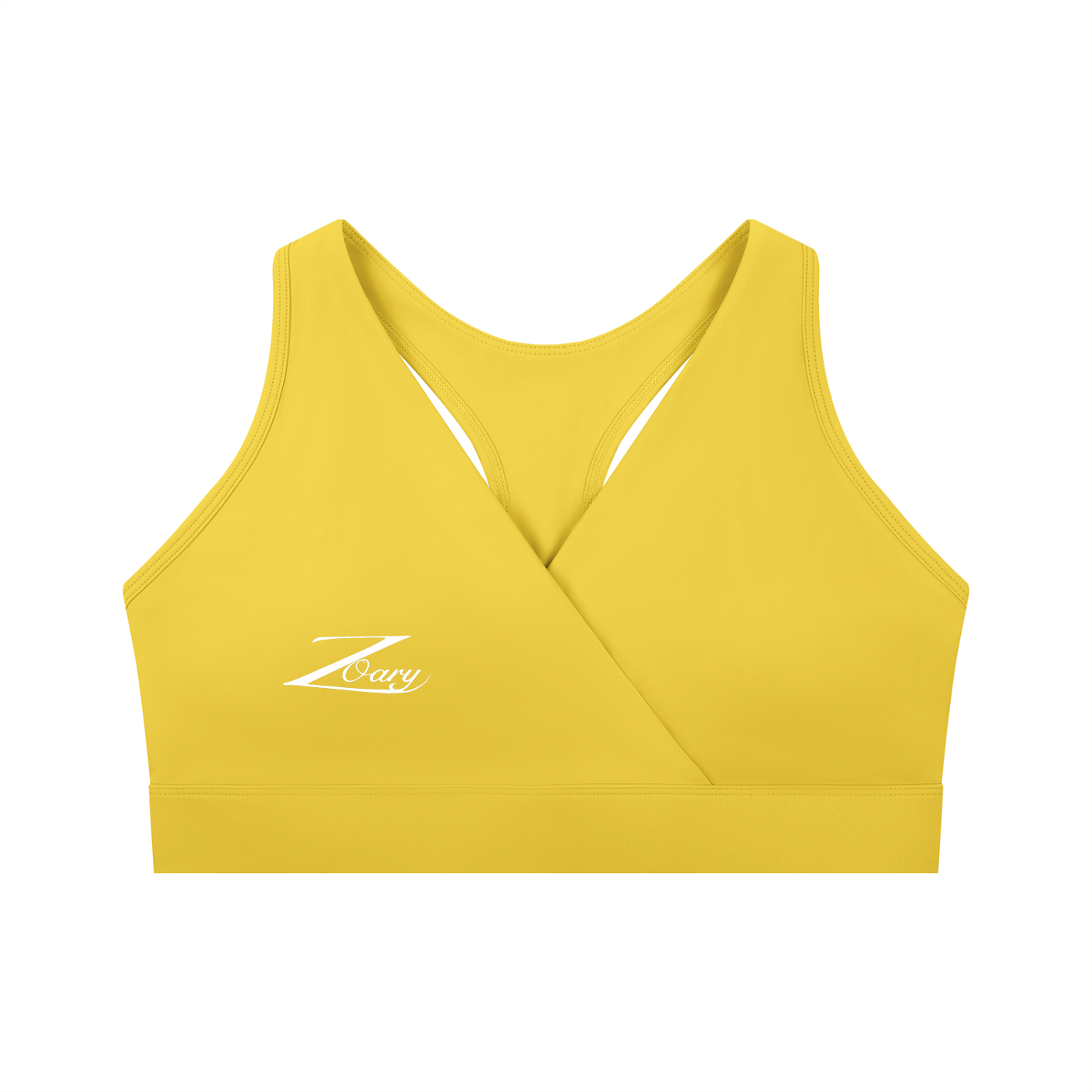 “Zoary” V Neck  Sports bra