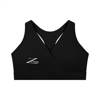“Zoary” V Neck  Sports bra
