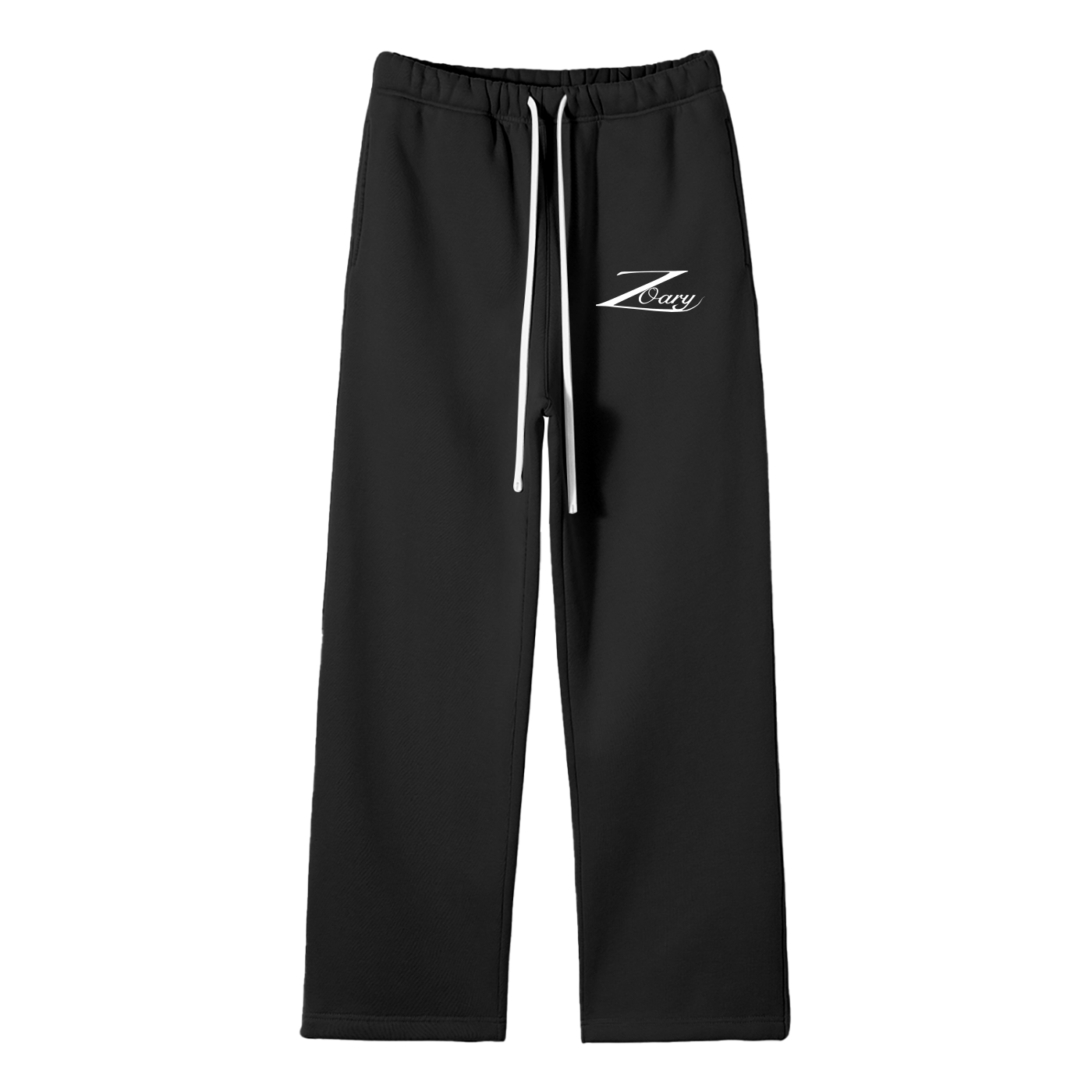 “Zoary”Unisex Solid Color Fleece Straight Leg Pants
