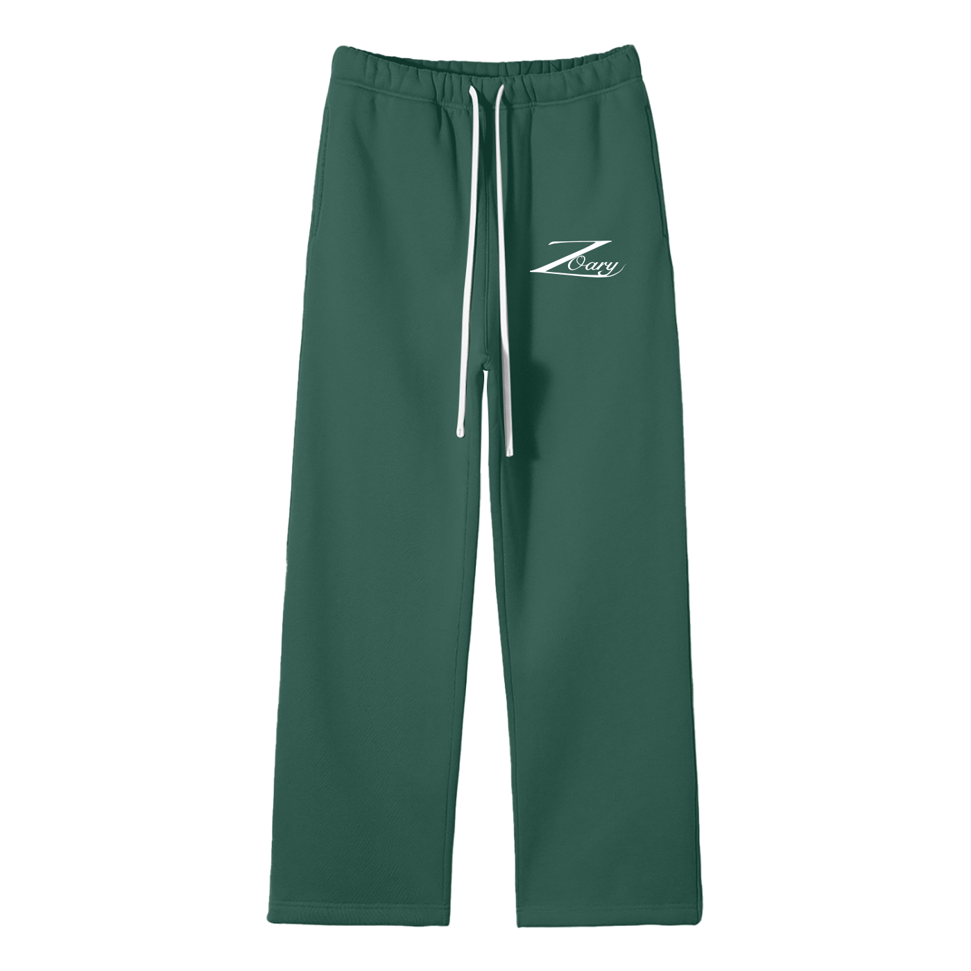 “Zoary”Unisex Solid Color Fleece Straight Leg Pants