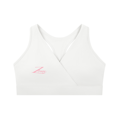 “Zoary” V Neck  Sports bra
