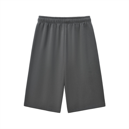 Relaxed Drawstring 3/4 Sweatpants
