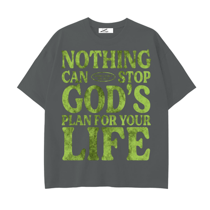 Drop Shoulder Cotton T-Shirt