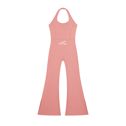 Women’s Halter Flared Jumpsuit