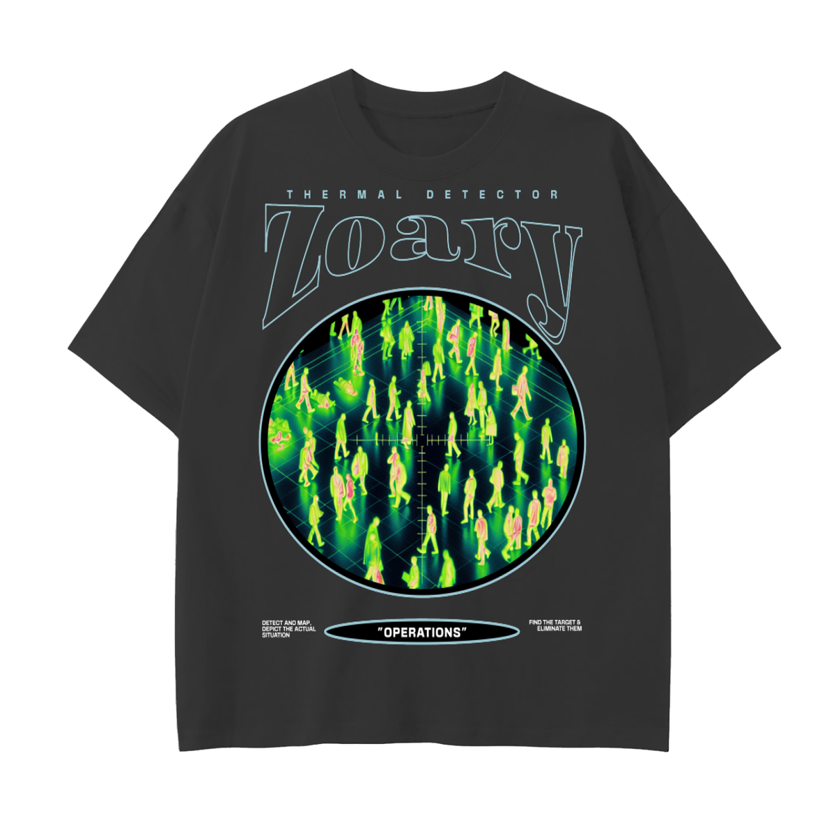 Drop Shoulder Cotton T-Shirt