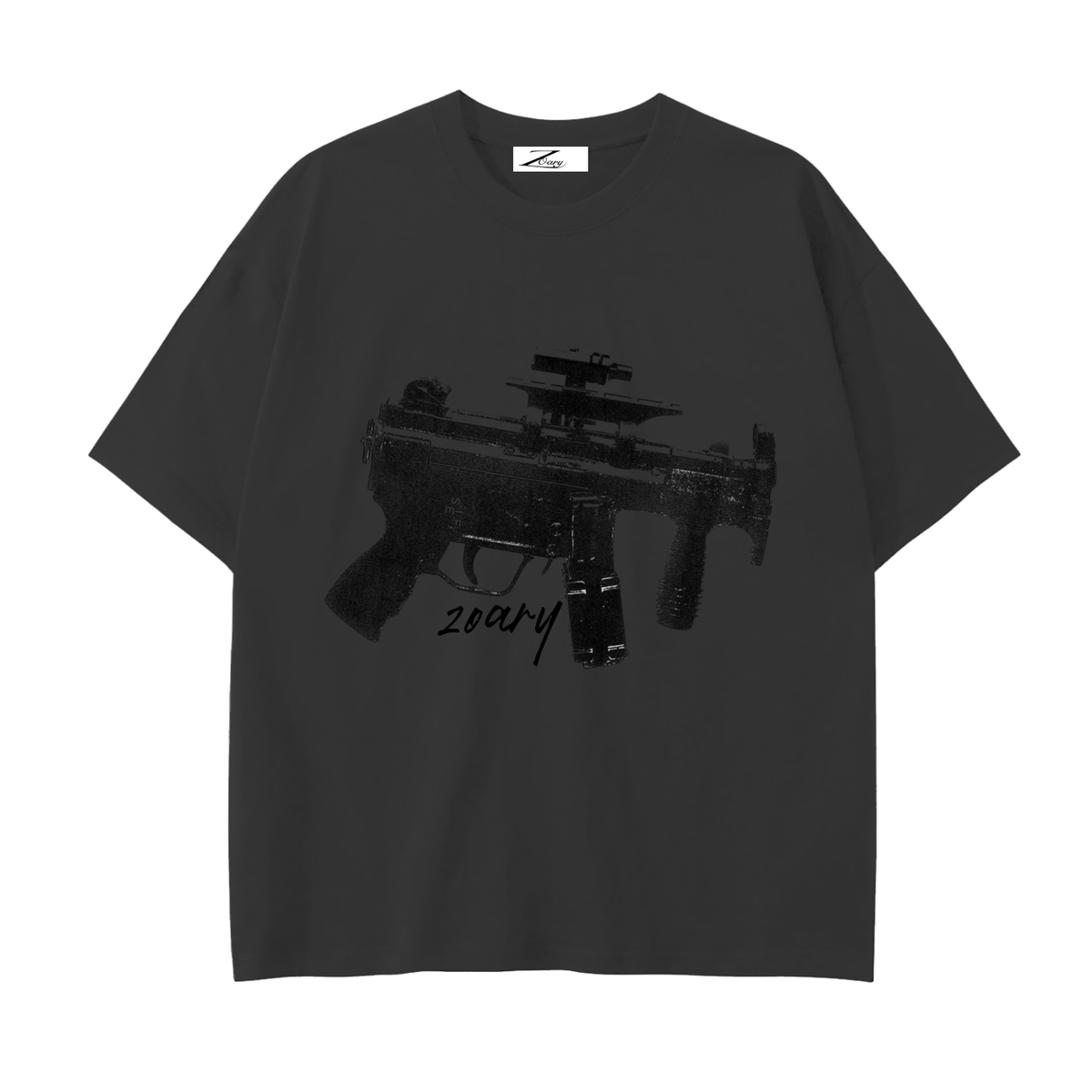 Drop Shoulder Cotton T-Shirt