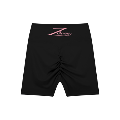 High-Waisted Blend Biker Shorts