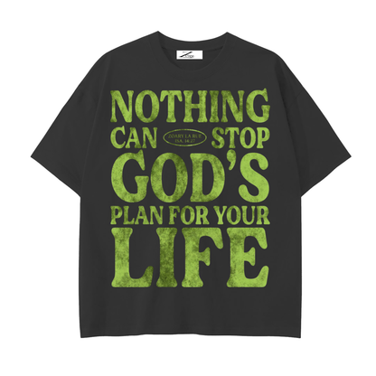 Drop Shoulder Cotton T-Shirt
