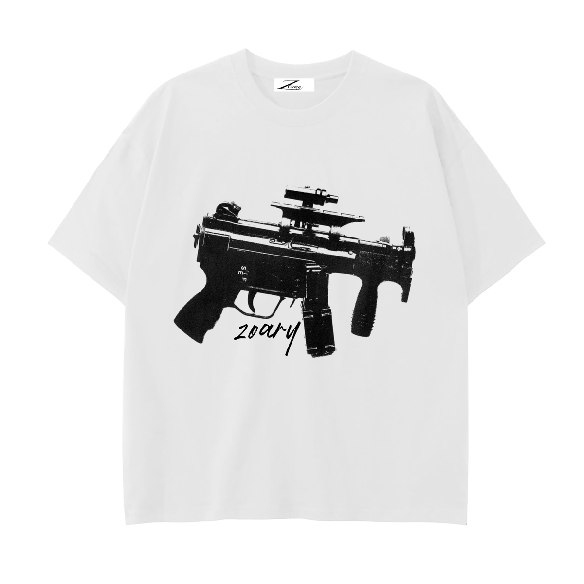 Drop Shoulder Cotton T-Shirt