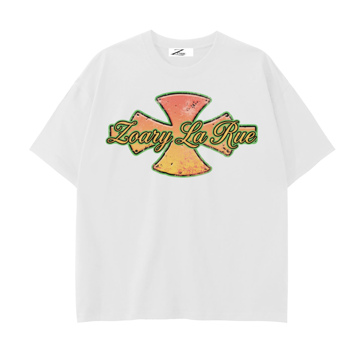 Drop Shoulder Cotton T-Shirt