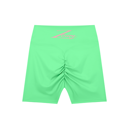 High-Waisted Blend Biker Shorts
